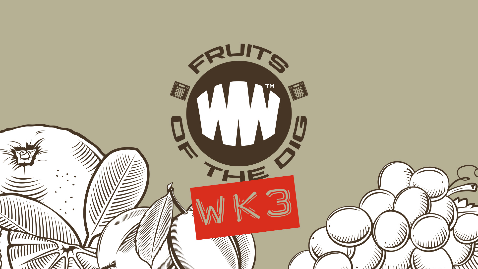 Fruits of the dig - Wk 3